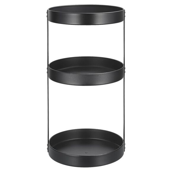 Lazy Susan Turntable 3 Tier Kitchen Large Rotating Spice Racks 11.7" Dia - Picture 1 of 6
